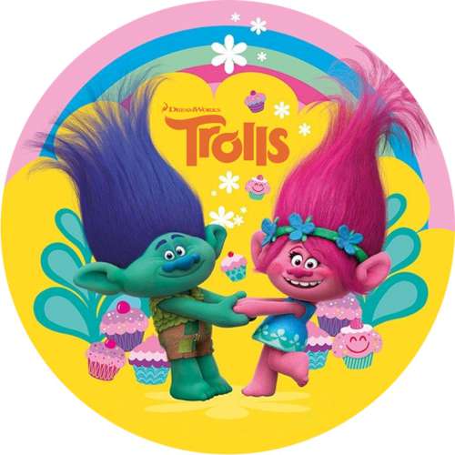Trolls Edible Icing Image - Click Image to Close